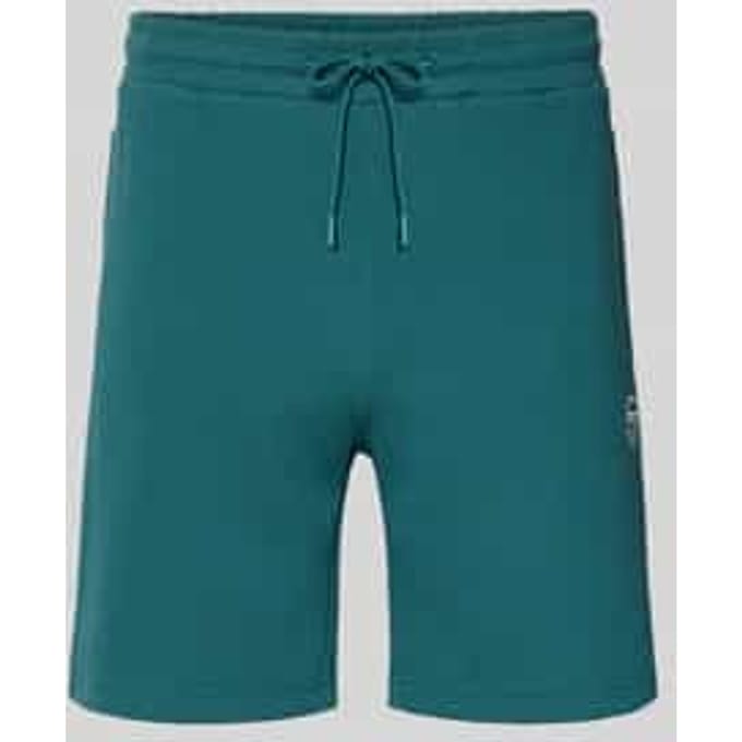 Shorts met logo-stitching model 'EGEO'