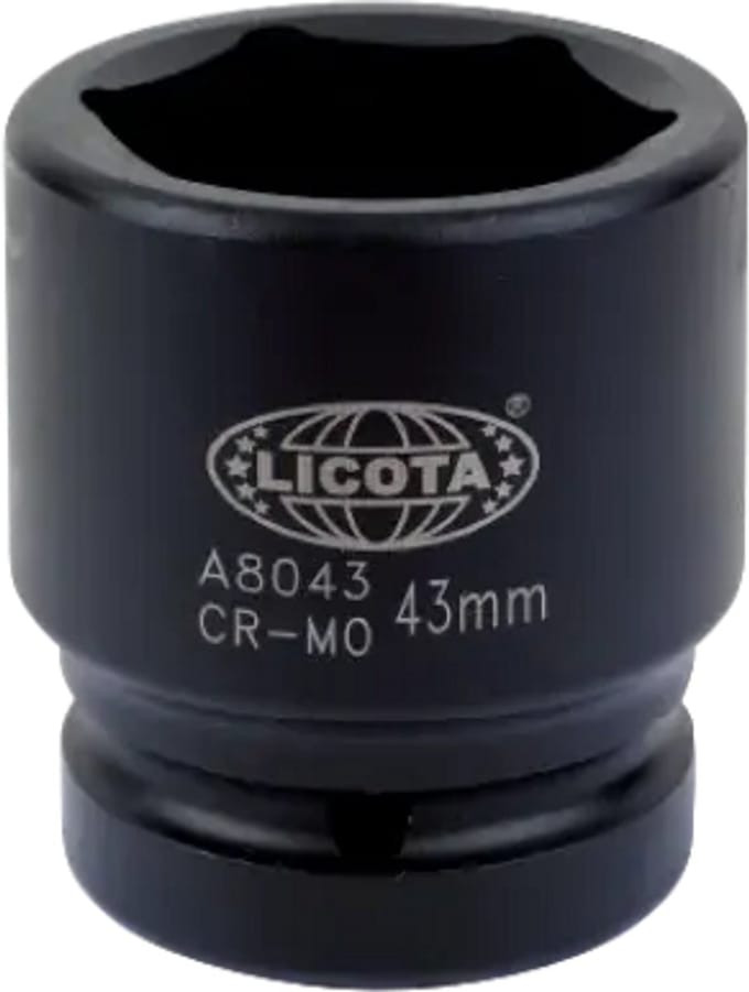 Slagschroefdop 1 inch SW 85mm kort