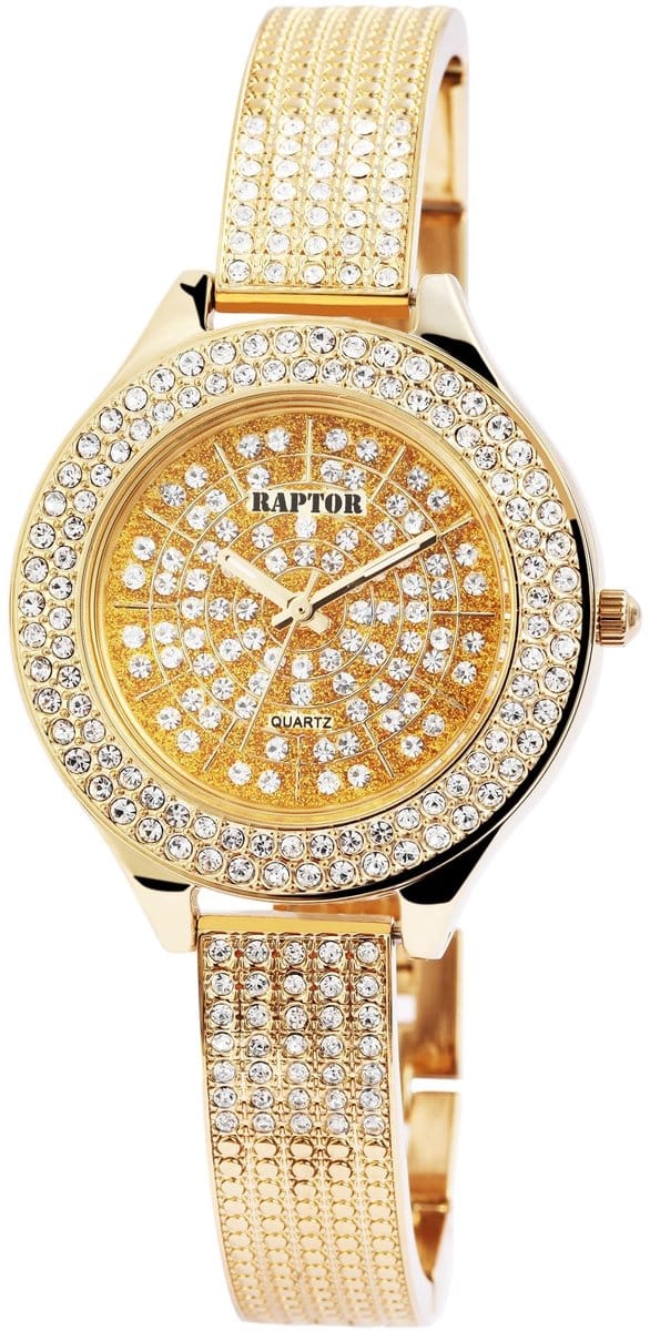 Raptor Dameshorloge metaal Suela, strass
