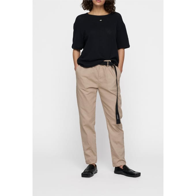 10DAYS Belted Pants Jog Denim Rope Größe: M | Hosen Outlet | Damen | Blau