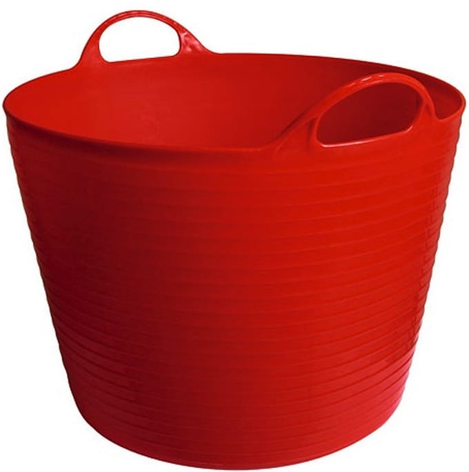 Mand flexibel - FlexBag rood 42-liter - wasmand