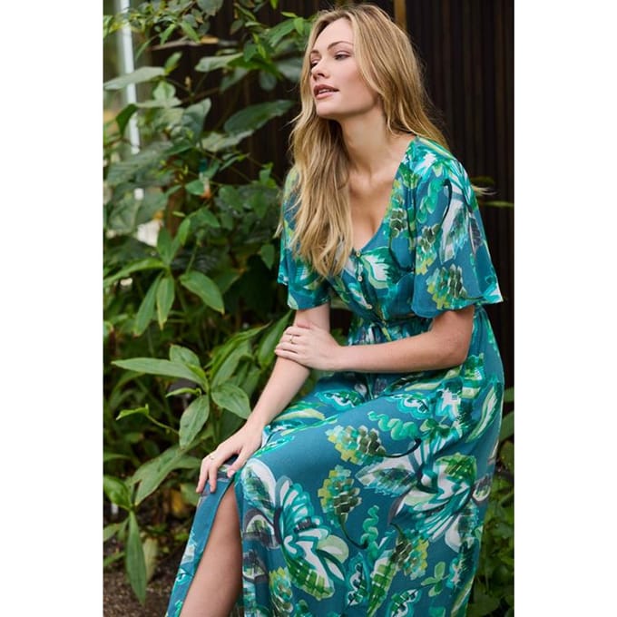 DIDI Dames Dress Jazzy Sunbeam print maat 34