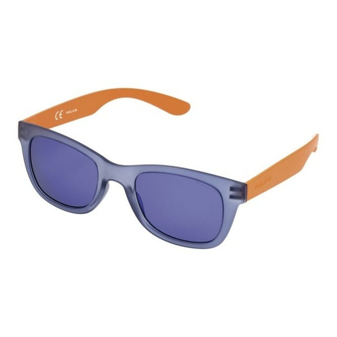 Lunettes de soleil unisexes Police S1944 Échange 1 U11b Blue/50-22-140