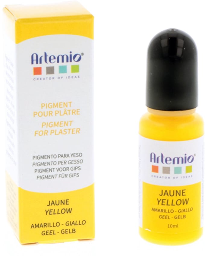 Geel pigment voor gips - Artemio