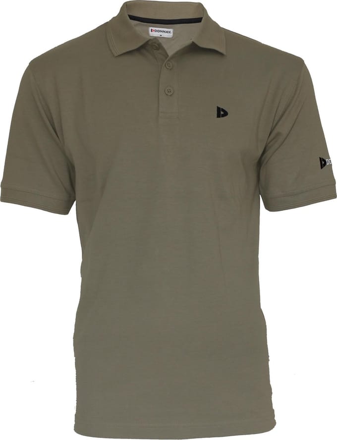 Donnay Polo - Sportpolo - Heren - Maat S - Taupe