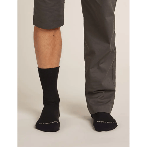 Icebreaker Hike+ Liner Crew Sok Heren (Maat - L, Kleur - BLACK)