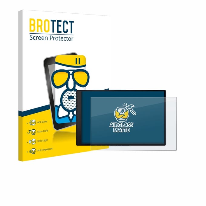 BROTECT - Screenprotector voor Garmin DriveSmart 86 - Folie Beschermfolie Beschermglas matte