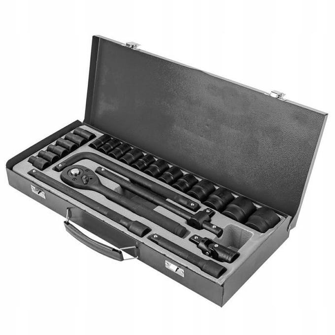 Forcekraft - Dopsleutelset - 1/2" - 8-32mm - 24-delig