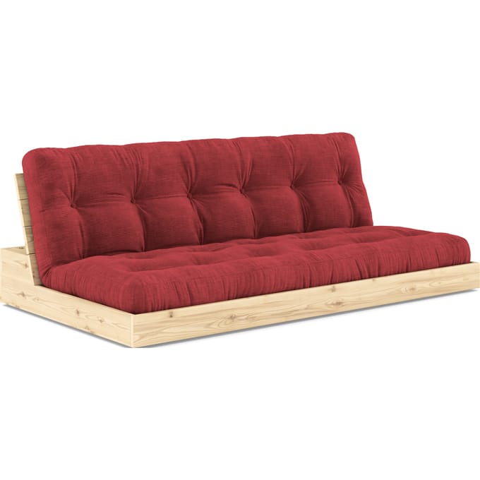Karup Basis slaapbank - 518 Ruby Red - 101ClearLacquered