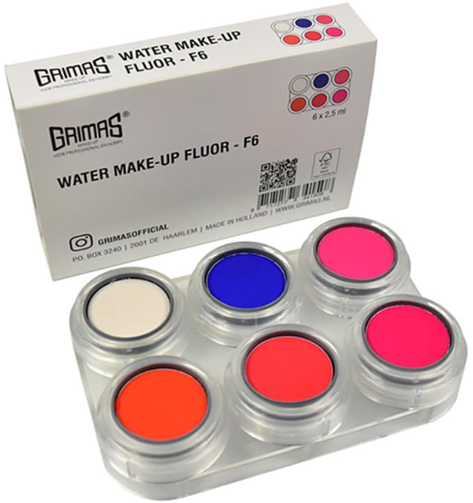 Grimas - palette water make-up fluor - F 6