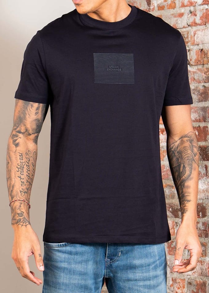 Armani Exchange T-shirt - deep navy