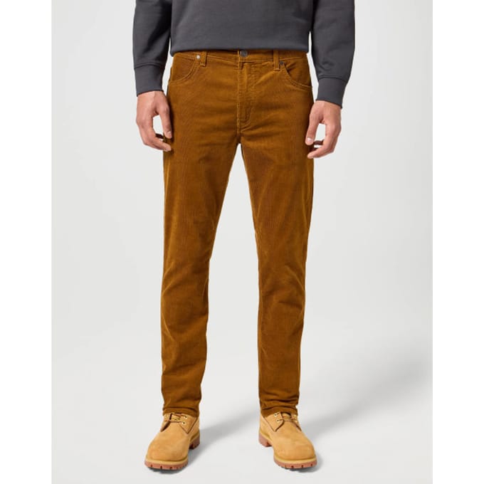 Wrangler - Greensboro - Heren Regular-fit Corduroy - Monk's Robe