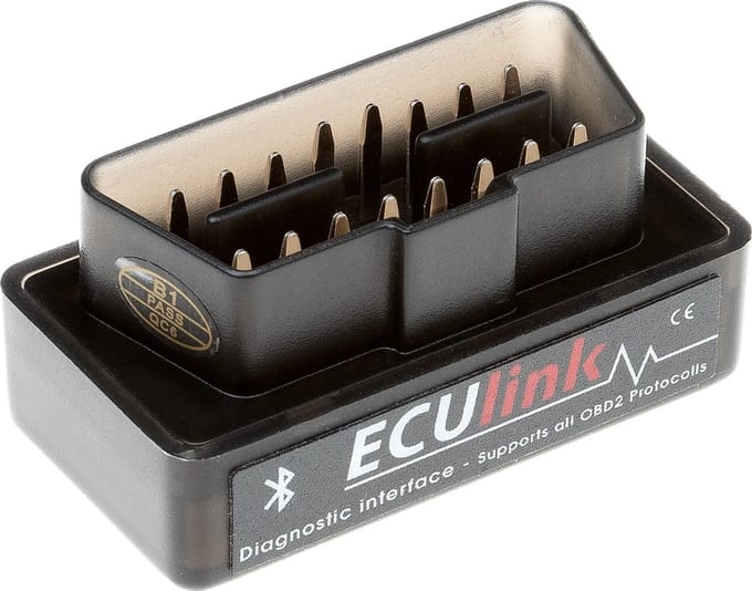 Eculink Obd Bluetooth 4.2 Module |diagnoseapparaat | Auto uitlezen | incl. software app (compatible met iOS, Android, Windows)