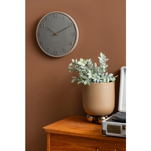 Present Time - Bloempot Estilo Medium - Mocha brown