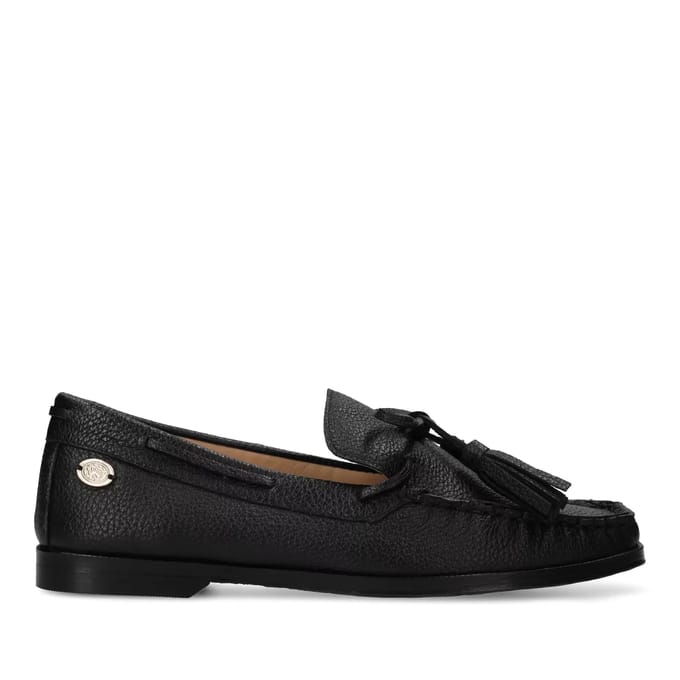 Fred De La Bretoniere - Gemma Tassel Loafers Softanil Zwart - Maat 38