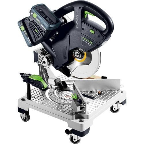 Festool SYMC 70 4,0 EBI-Plus SYMMETRIC Accu Plintenzaag 18V 4.0Ah - 577464