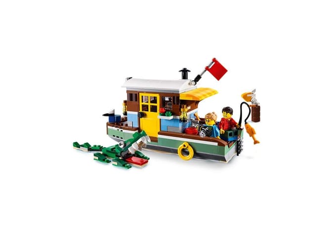 LEGO Creator Woonboot aan de rivier 31093