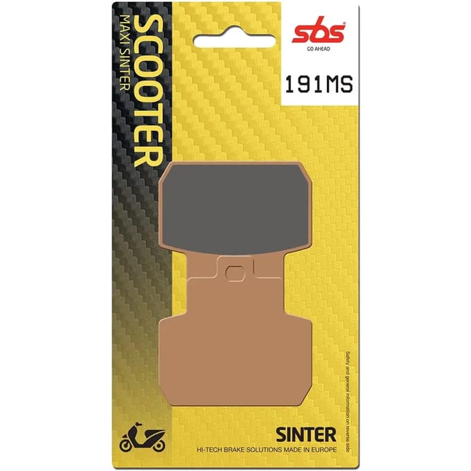Motorfiets remblokken SBS 191MS