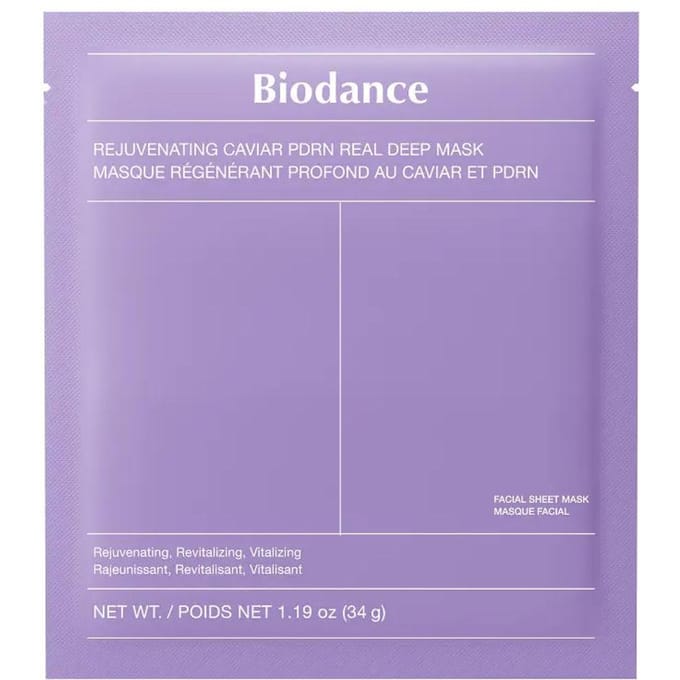 [Biodance] Masque Réjuvénateur Caviar PDRN Real Deep 34g 1EA gray