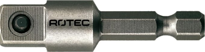 Adapter E 6,3 x 50mm x 3/8-4-kt. met stift - 8200050