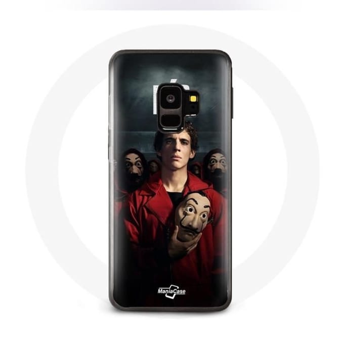 Samsung Galaxy S9 hoesje La Casa De Papel Rio-masker