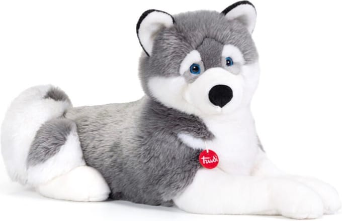 Trudi Knuffelhond Marcus 80 Cm Grijs