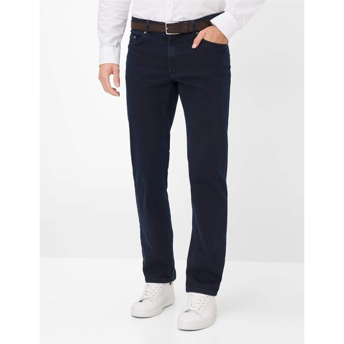 Eurex Heren Jeans  Style CARLOS, denim donkerblauw, maat 44/34
