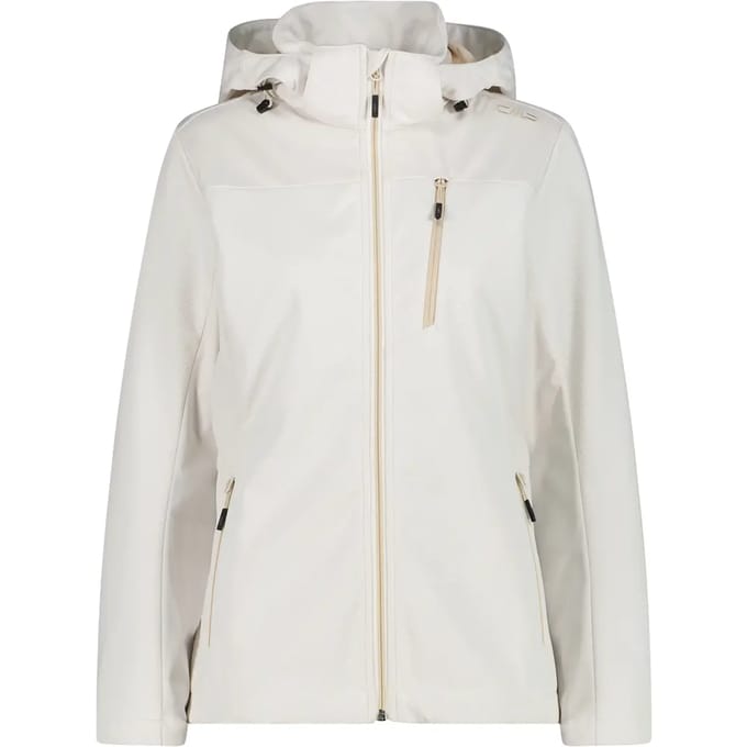 Waterproof Softshell Jack met Afneembare Capuchon Dames CMP