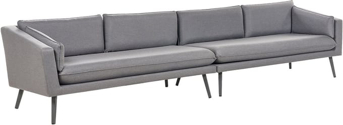 LORETELLO - Tuinbank 4- zits - Grijs - Polyester