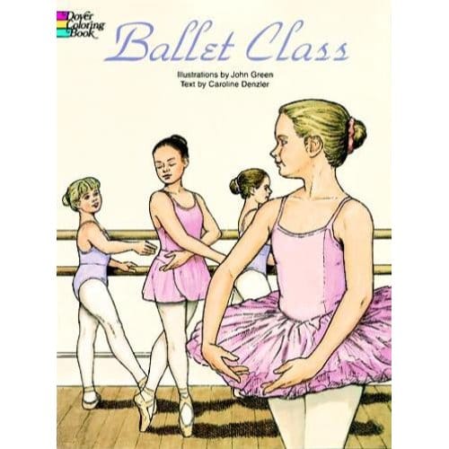 Ballet Class Coloring Book - John Green