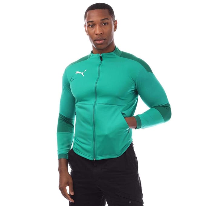 Puma Jongens Final Slim Trainingsjack (Groen)