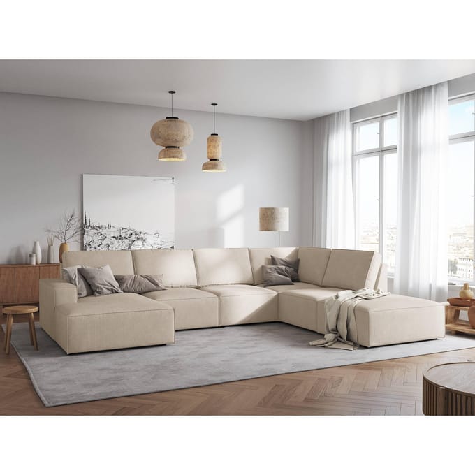 U-bank Carlo rechts ribstof | Milo Casa