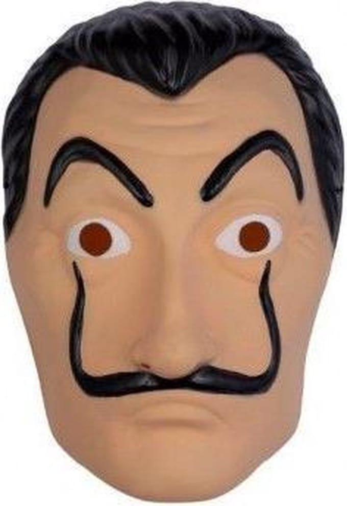 Partychimp - Masker - Dali 'la Casa de Papel'