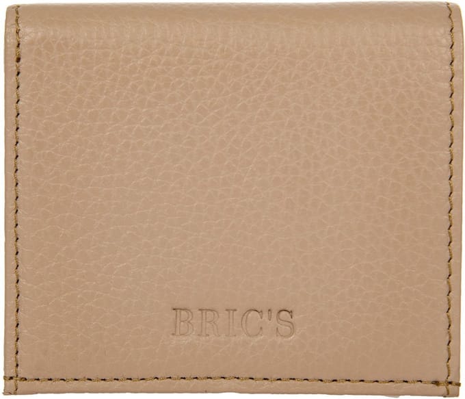 BRIC'S Leren Portemonnee Gondola Calla Wallet Cameo Oud roze