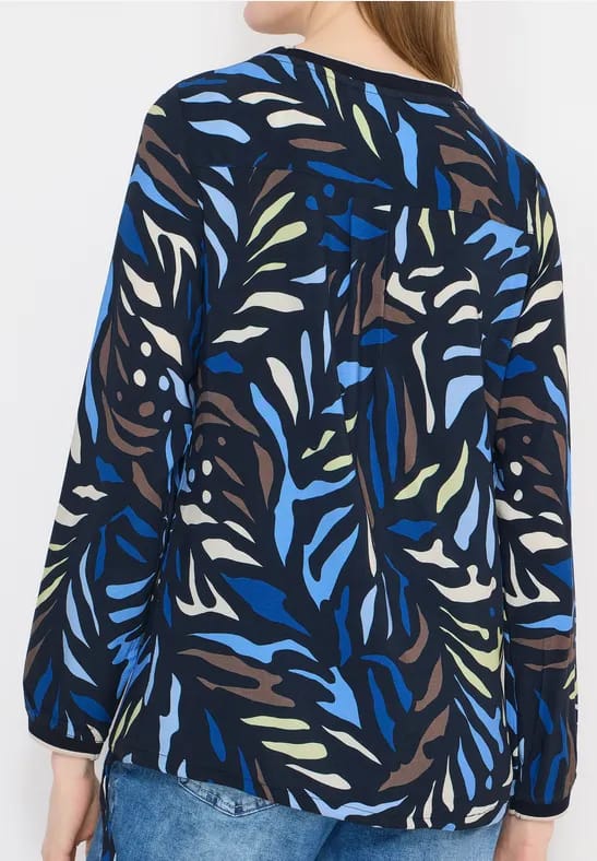 Gedessineerde blouse