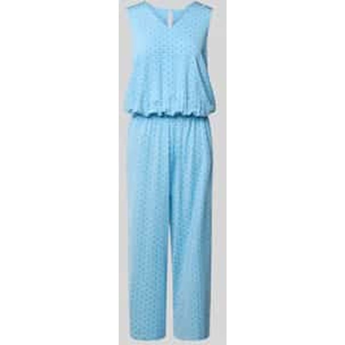 Jumpsuit met V-hals