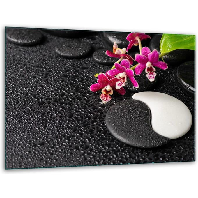 TMK ArtDeko - Snijplank - Glas - 40x30 cm - Zwart
