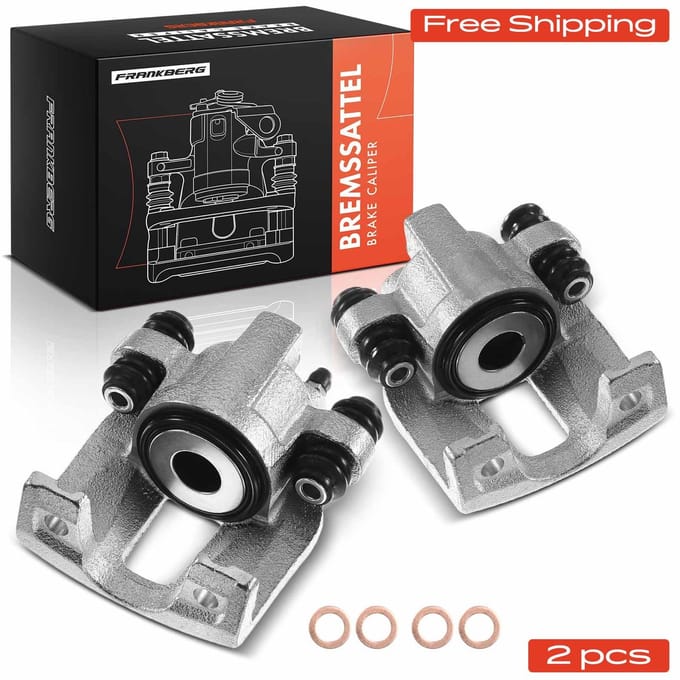 Frankberg 2x remklauw achteras voor Jeep