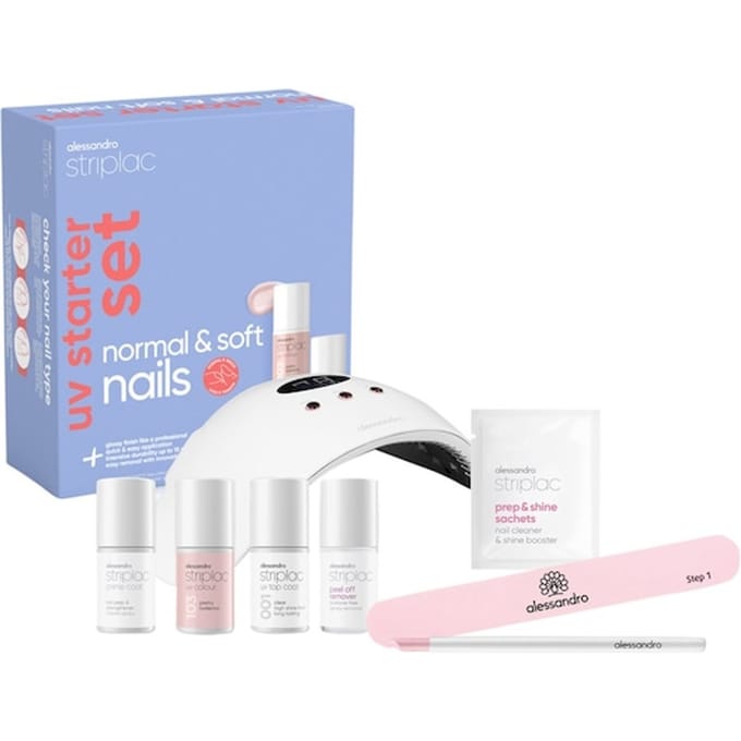 Alessandro Striplac UV Colour Starter Set Normal & Soft Nails Nagelsets Dames