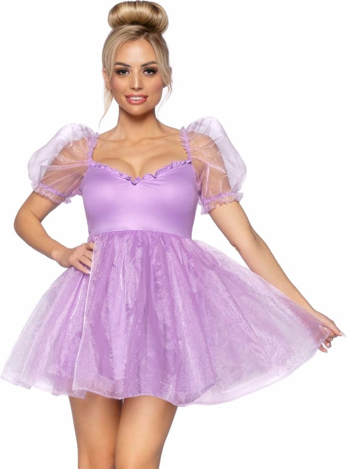 Damesjurk Leg Avenue Frosted Organza
