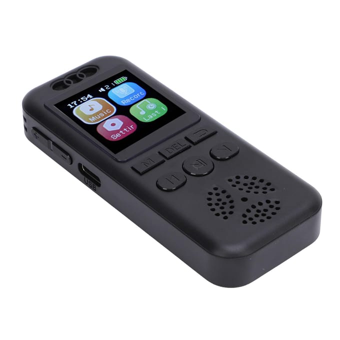 Digitale Voice Recorder Groot Kleurenscherm HD Ruisonderdrukking Digitale Voice Recorder