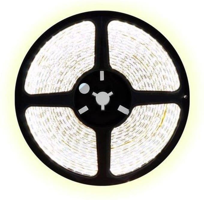 COB LED strip - 5 meter koud wit - 320 LEDs/m - 12V
