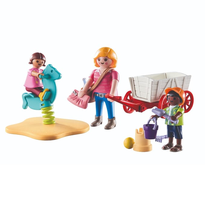 Playmobil Starterpack 71258 Opvoeder Bolderwagen (kunststof, 4 - 6 jaar)