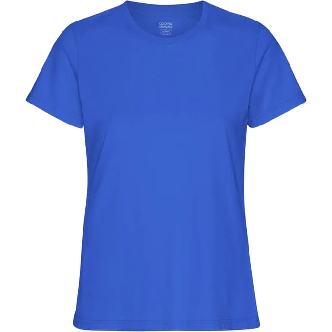 Dames-T-shirt Colorful Standard Light Organic sapphire blue