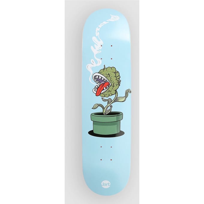 Jart Stay High Pakkun Flower 8.125"X31.60" Hc Skateboard Deck patroon