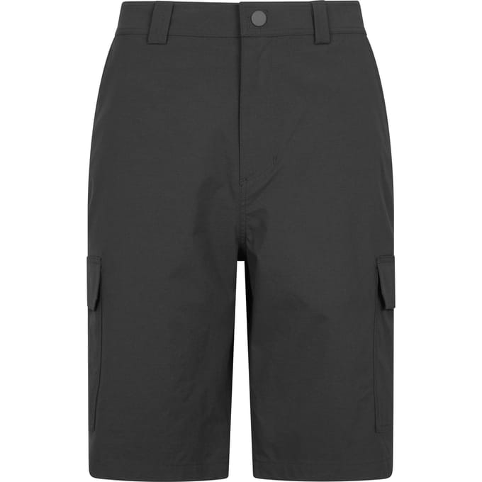 Mountain Warehouse Heren Delta Stretch Cargo Shorts (Zwart)