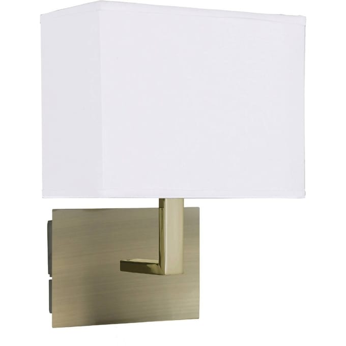 Searchlight Wandlamp DARIO met stoffen kap