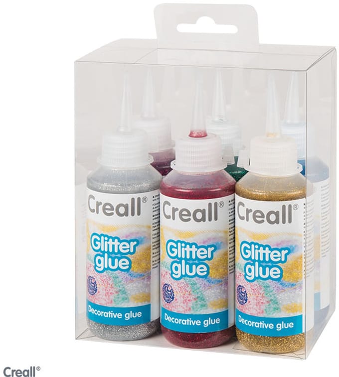 Creall Glitter Glue Set 6x100ml