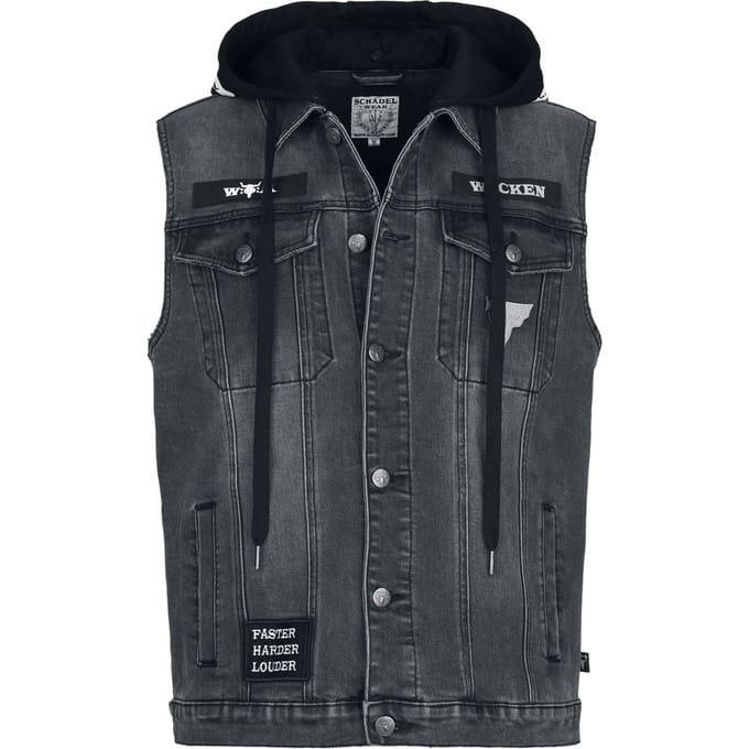 Wacken Open Air Bodywarmer - Wacken - M tot 5XL - voor Mannen - grijs