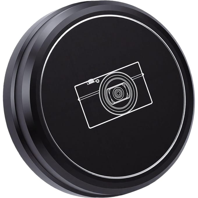 Objectif   Convient pour  100 M6 M7 Caméra Noir Anti-poussière Anti-traces de doigts Cache-objectif d'appareil photo avec Flocking black